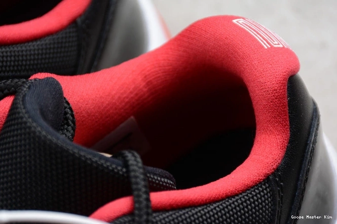 Red Air Jordan Low Black Retro 